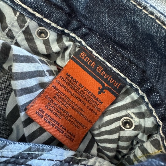 Rock Revival Mertie Straight Jeans size 26 - Picture 10 of 13